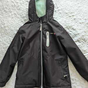 Swiss Tech Kids Black Jacket with Soft Lining